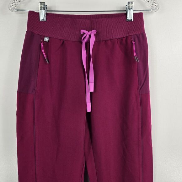 Figs Size XXS/Tall Pink Boston Slim Tall Jogger Scrub Pants 840247413351 NWT - Picture 2 of 7